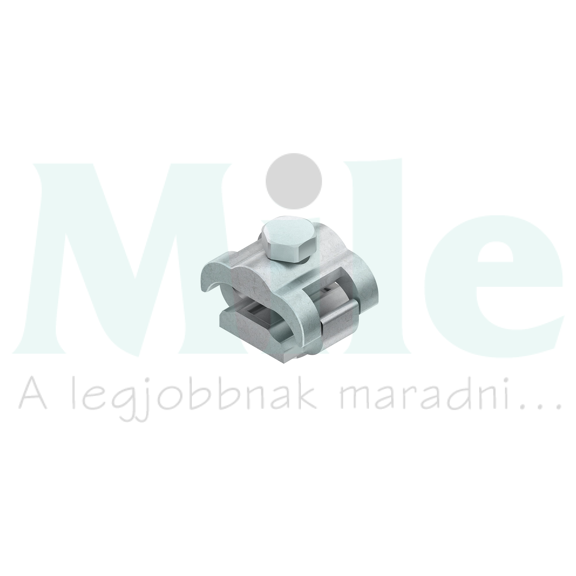 Földelőkapocs rácsos kábeltálcához 29mm 29mm GTEKM 6X25 Niedax